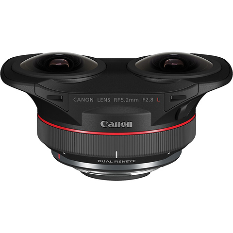 Canon RF 5.2 mm F2.8 L Dual Fisheye 3D VR