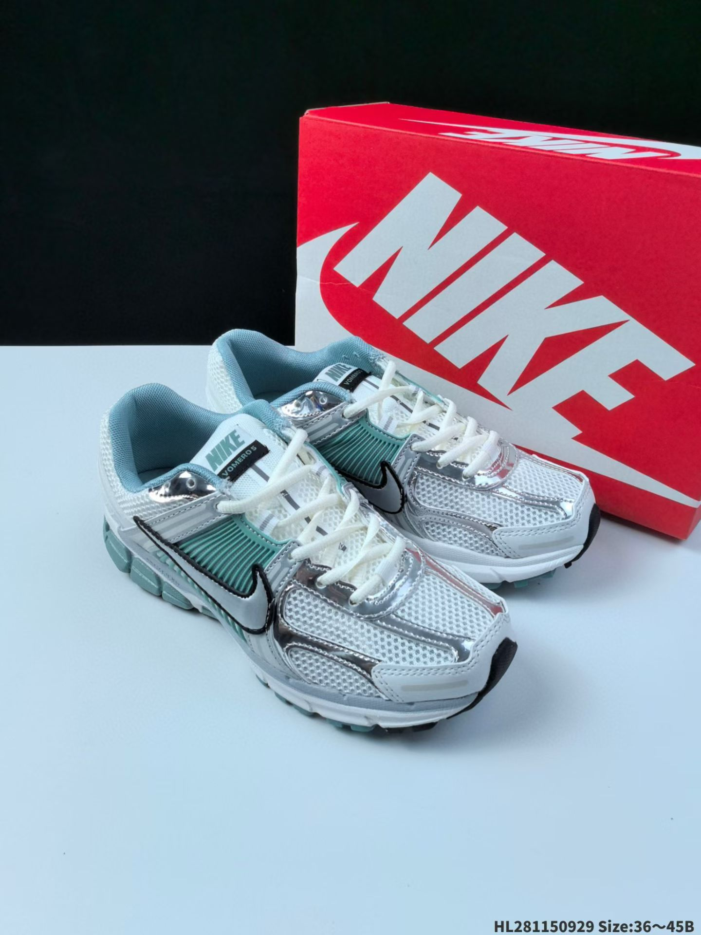 Nike Zoom Vomero 5 'Sail Particle green ' Women's Shoe