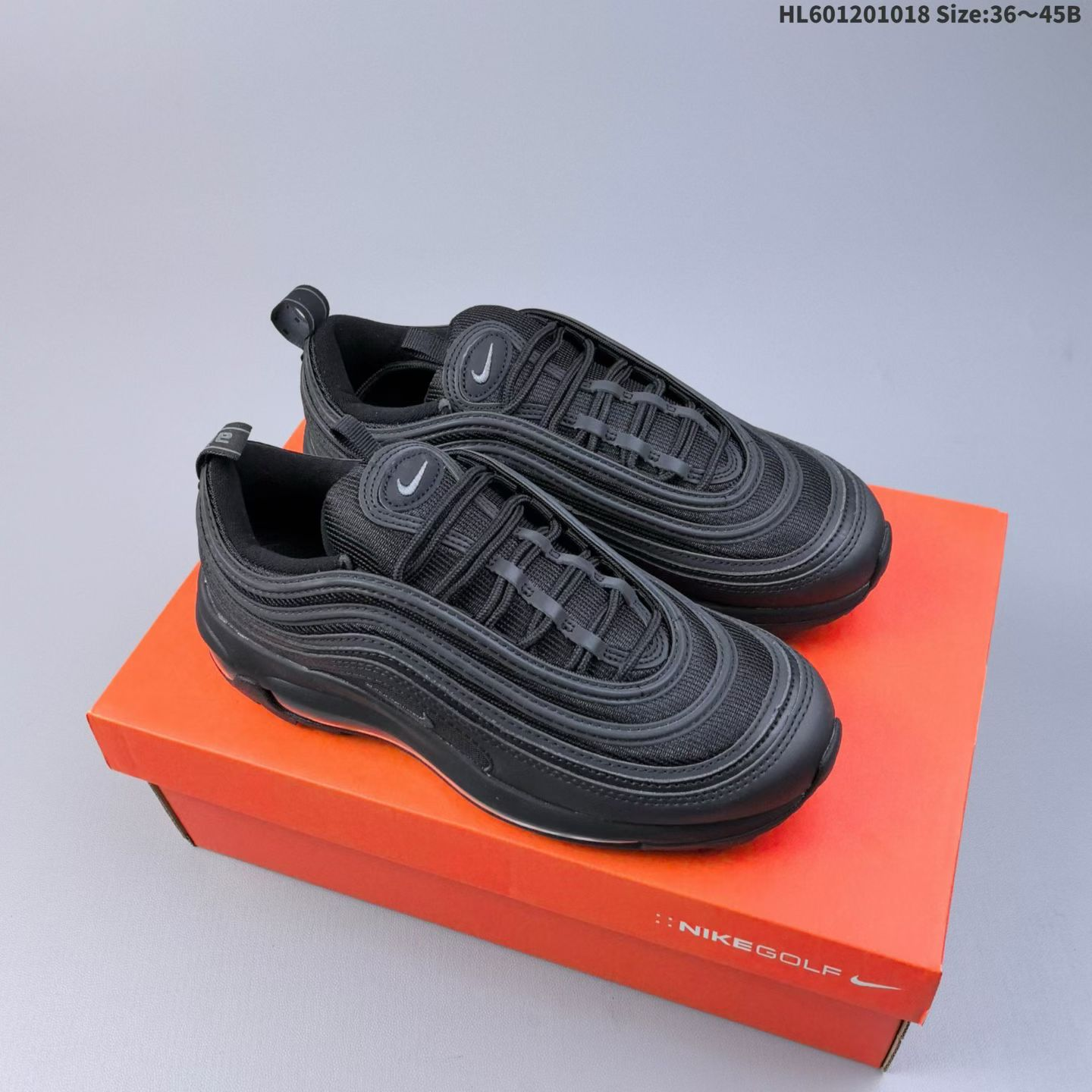 NK Golf Air Max 97G Bullet Original company-grade, classic crossover golf shoes.