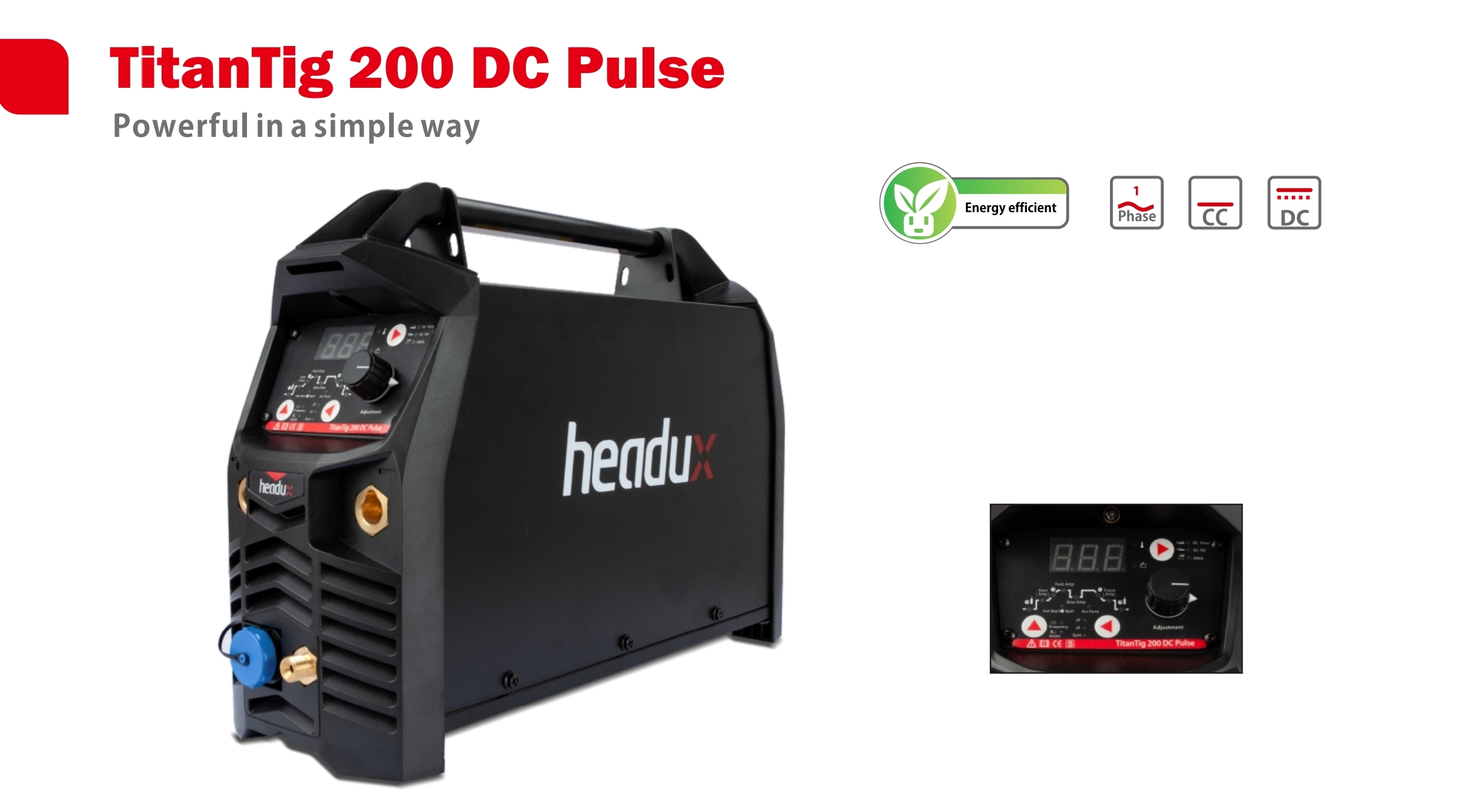 TitanTig 200 DC Pulse Powerful in a simple way