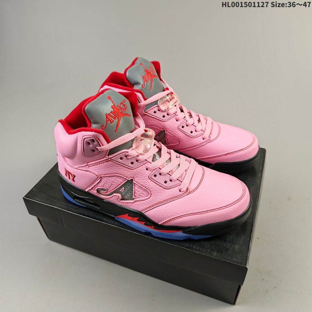 Air Jordan 5 Retro High-top Lace-up Pink AJ5 Jordan 5th generation AJ5