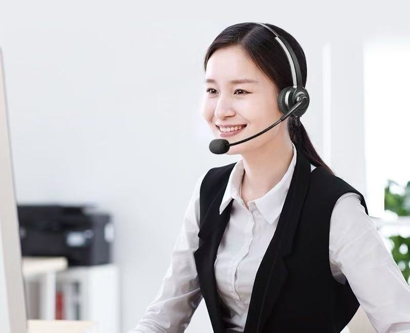 Yijia Tong Y300 Head-Mounted Single-Ear Telephony Headset/Customer Service Headset/Desk Headset