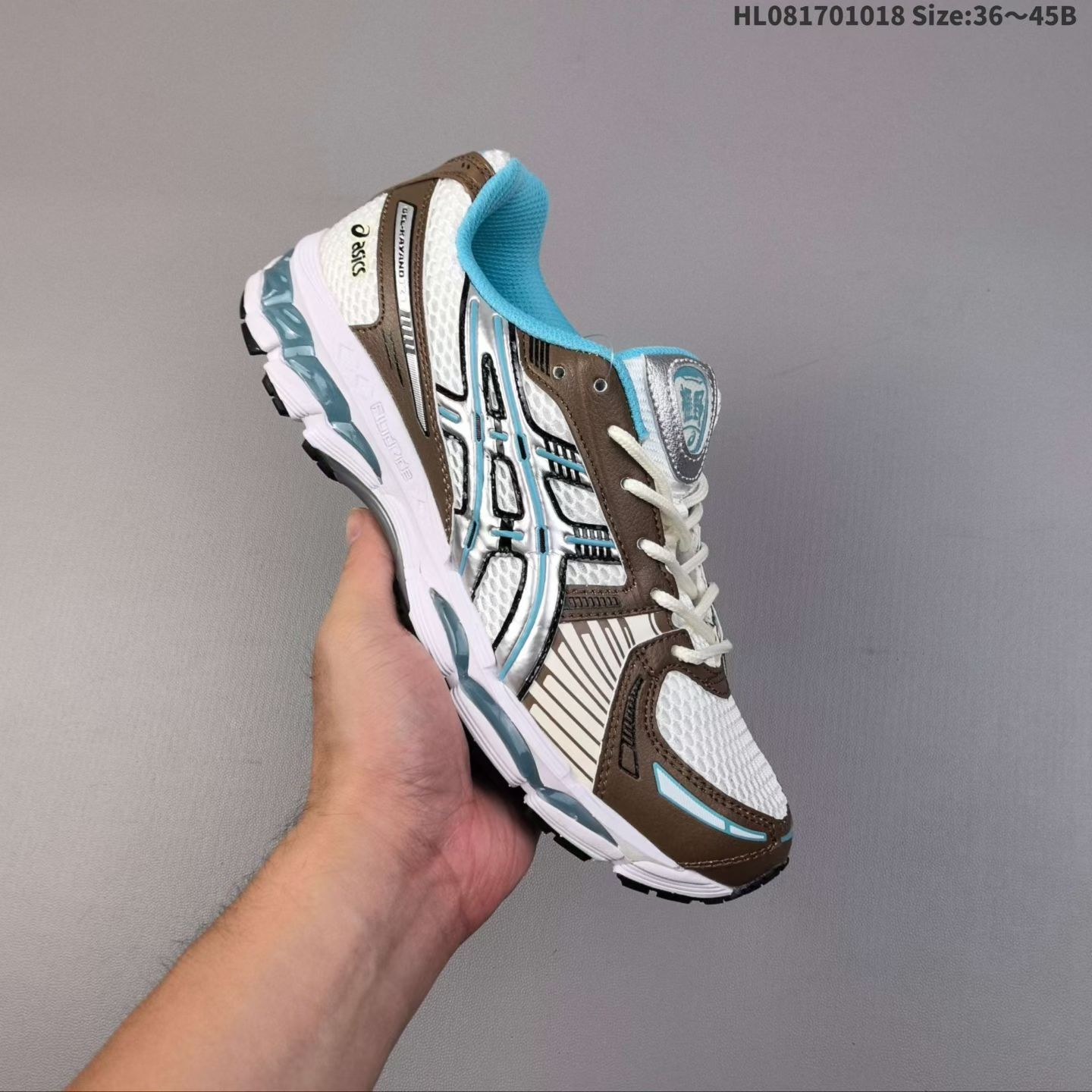 Asics Gel-Kayano 12.1 - a breathable, professional running shoe suitable for both sports and casual wear. Engineered elastic, double-layered, regenerated knitted density upper material.