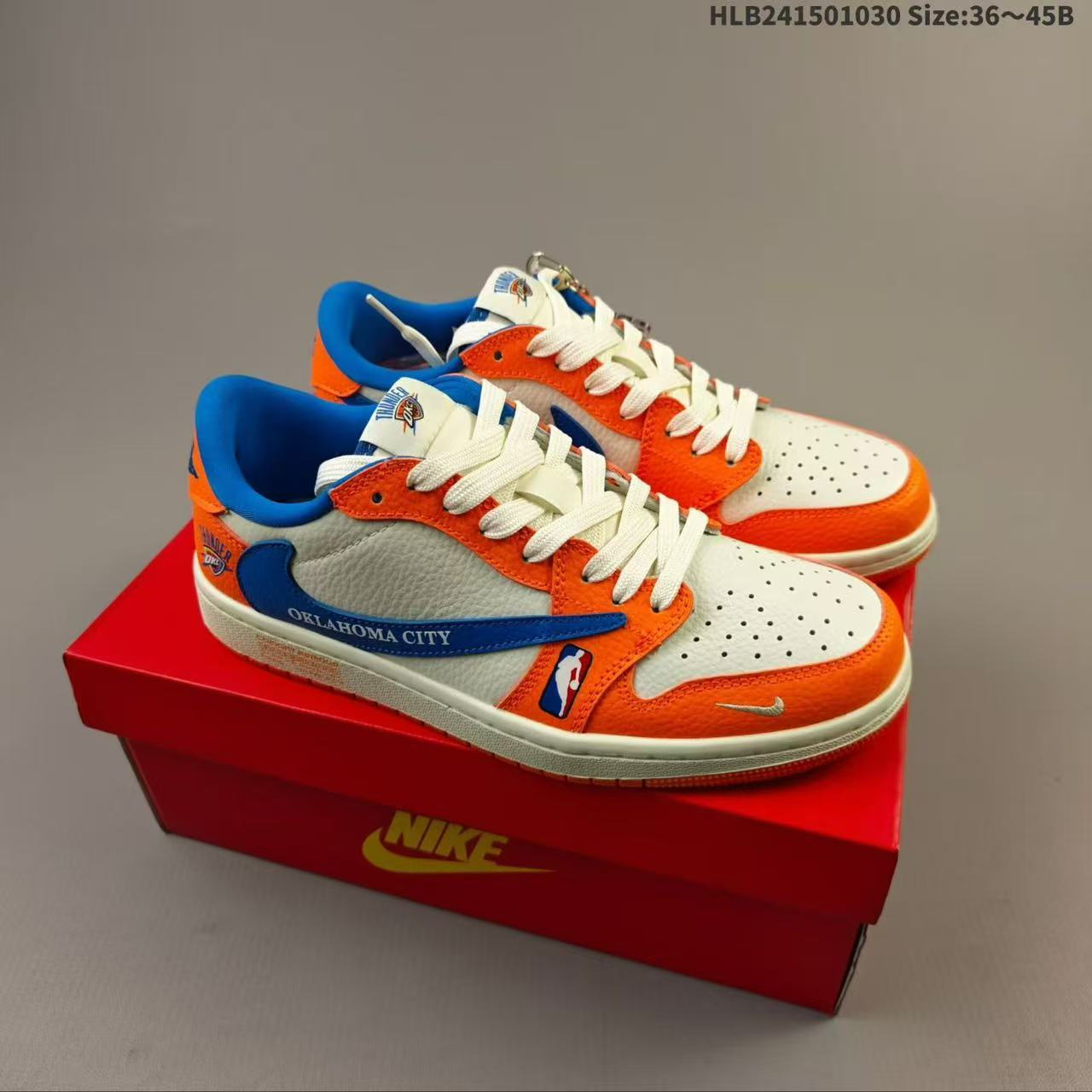 AJ1 Swoosh Travis Scott × Air Jordan 1 "Reverse Mocha" AJ1 TS Lightning Collaboration Swoosh Low-Top Cultural Basketball Shoe, Perfect Quality