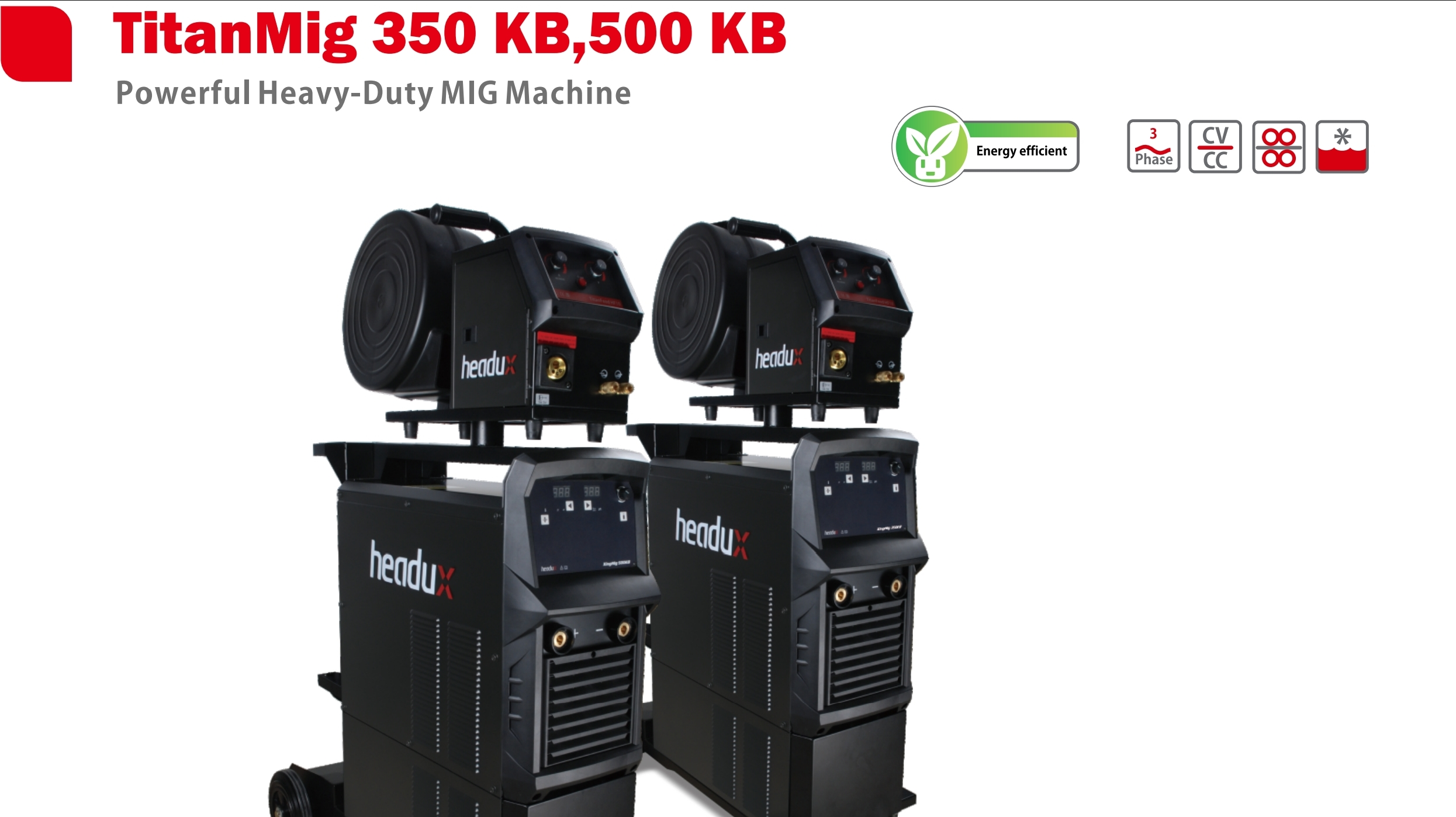 TitanMig 350 KB,500 KB Powerful Heavy-Duty MIG Machine