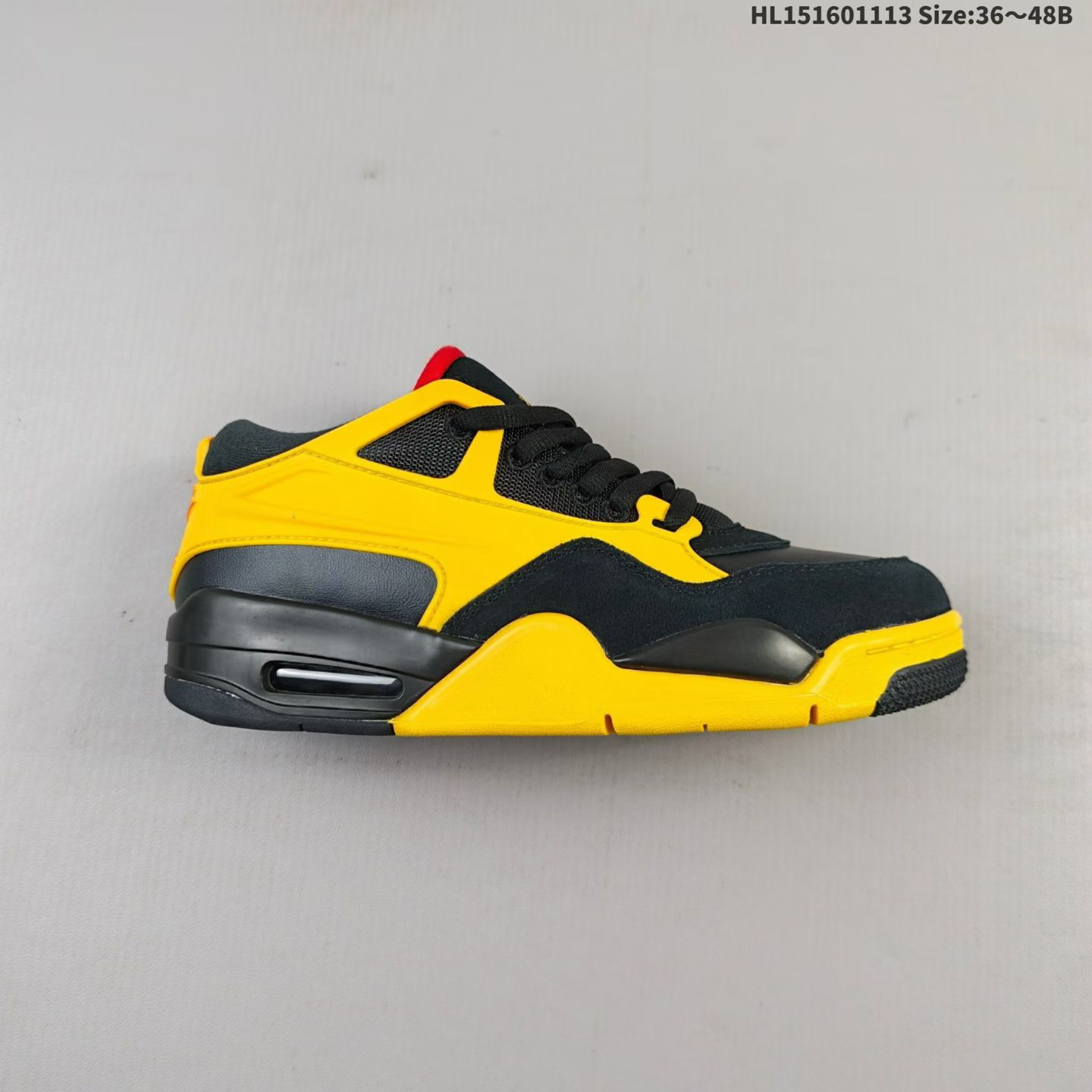 Nike Air Jordan 4 Retro RM"Bruce Lee" Michael Jordan AJ4 generation reset version of the series to help retro leisure sports culture basketball shoes "Bruce Lee black and yellow"