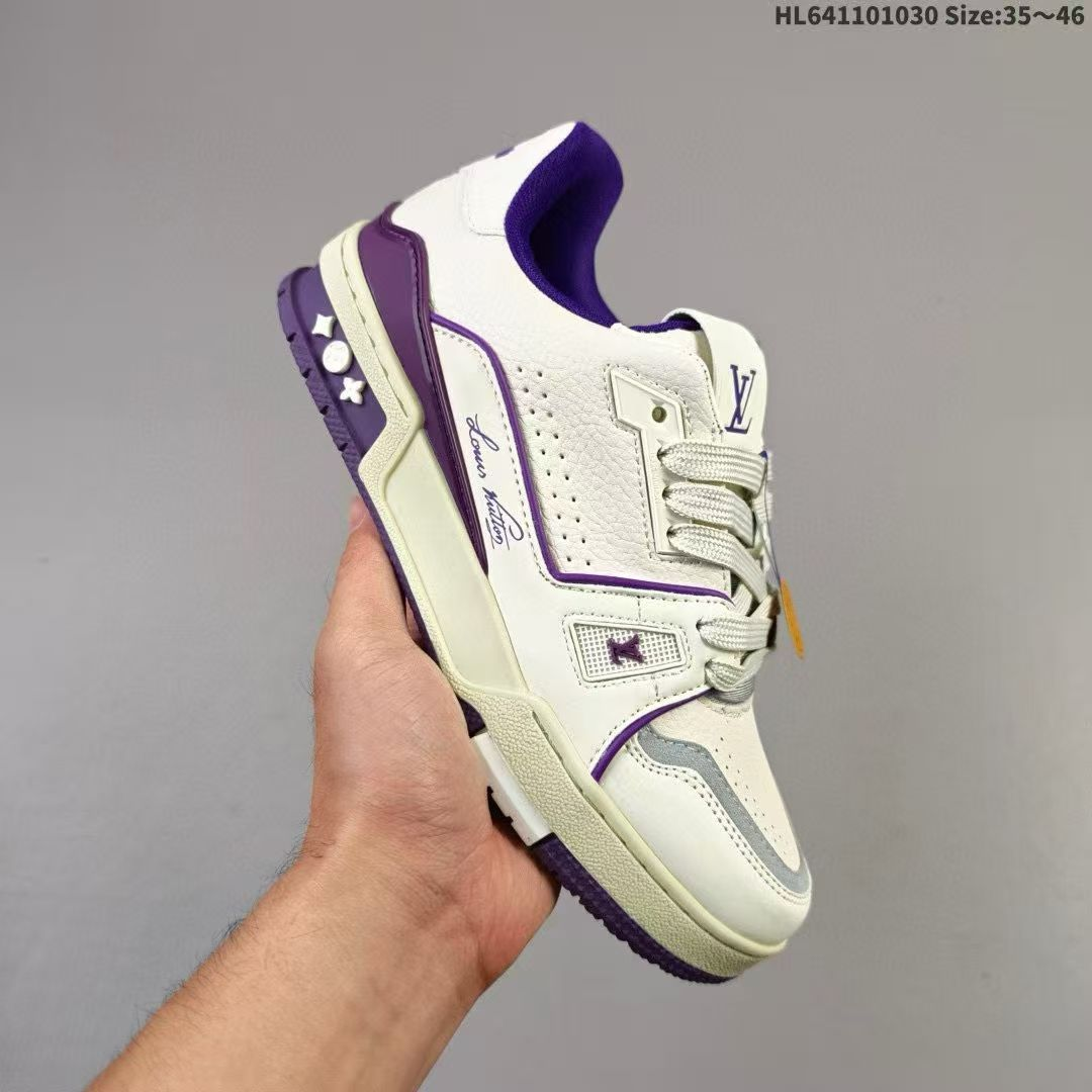 Louis Vuitton Trainer Sneaker Low, brand new, LV (Louis Vuitton), casual, sporty, cultural, versatile slip-on shoes ID:HL641101030 Size:35~46