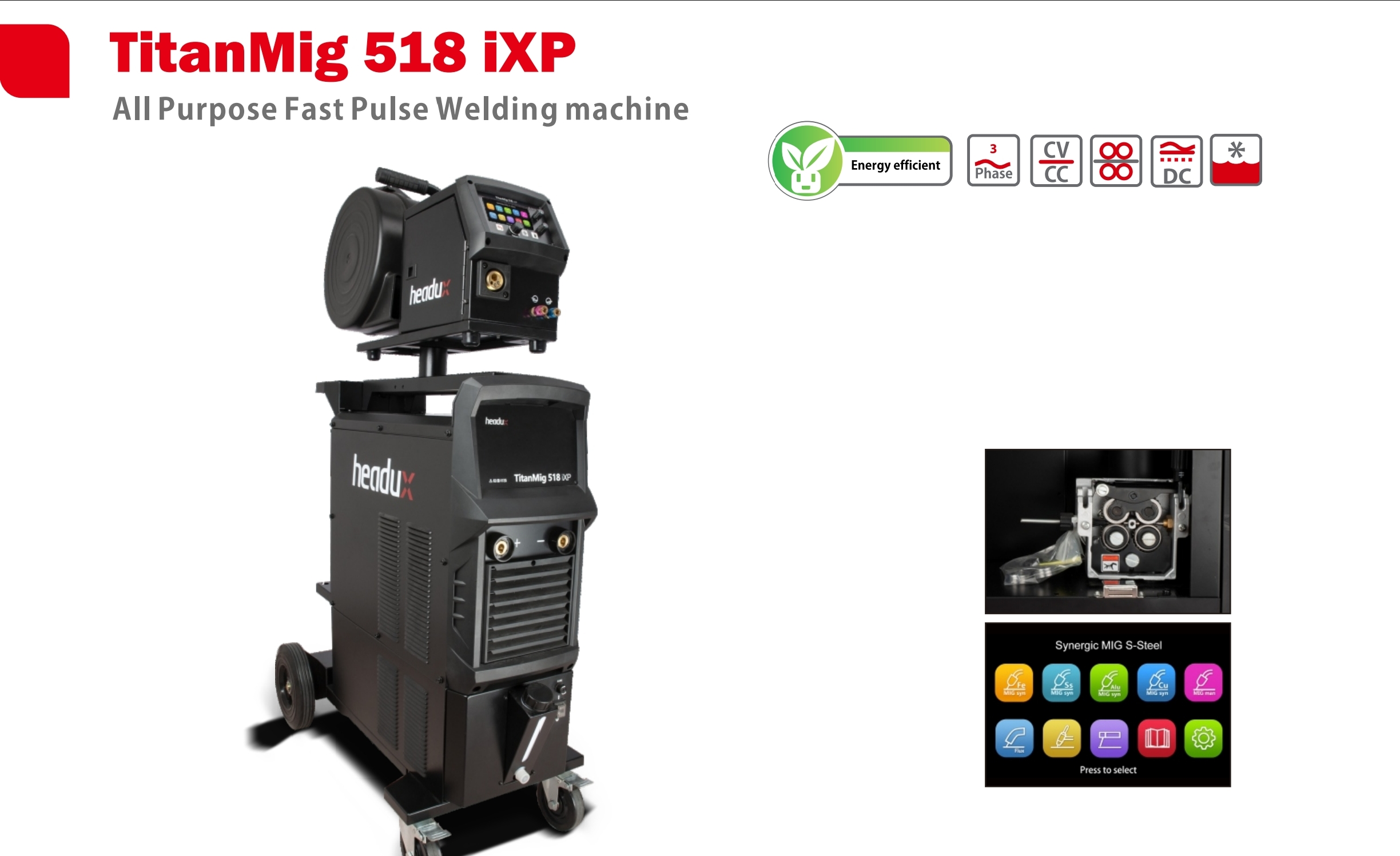 TitanMig 518 iXP All Purpose Fast Pulse Welding machine