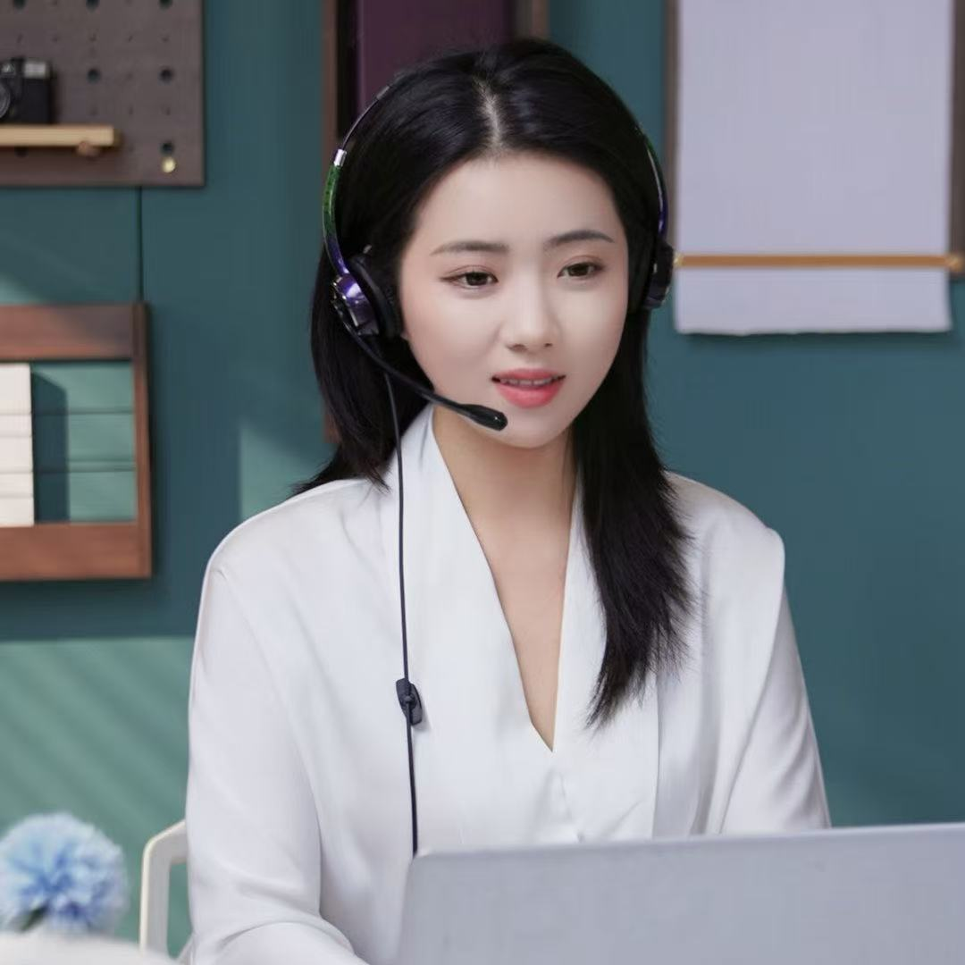 Bain, Head-mounted Call Center Customer Service Headset/Earbuds, 3.5mm Plug, One-piece, Desktop Computer Compatible