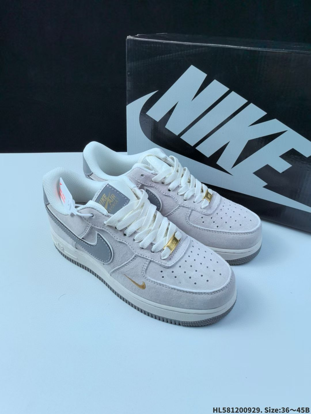 Nike Air Force 1 Low 07 Green/Brown Bear Cord Wrap Graffiti Original last