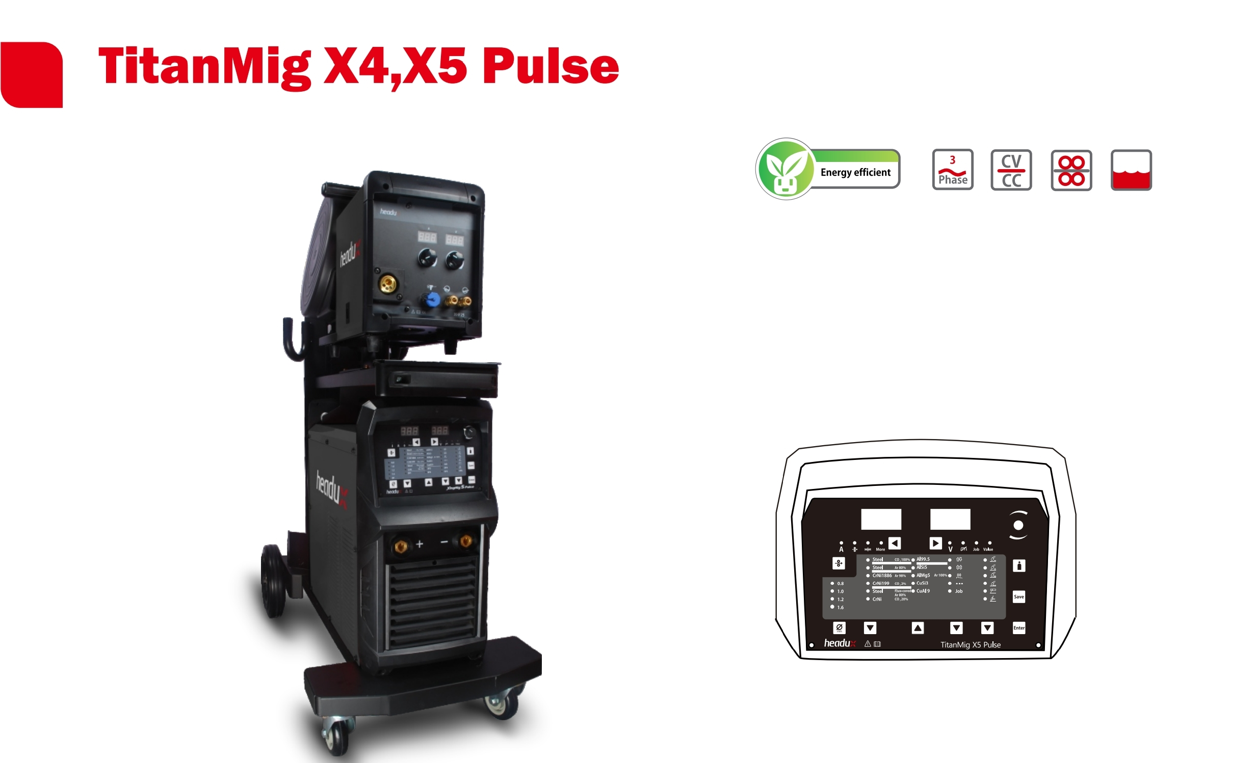 TitanMig X4,X5 Pulse