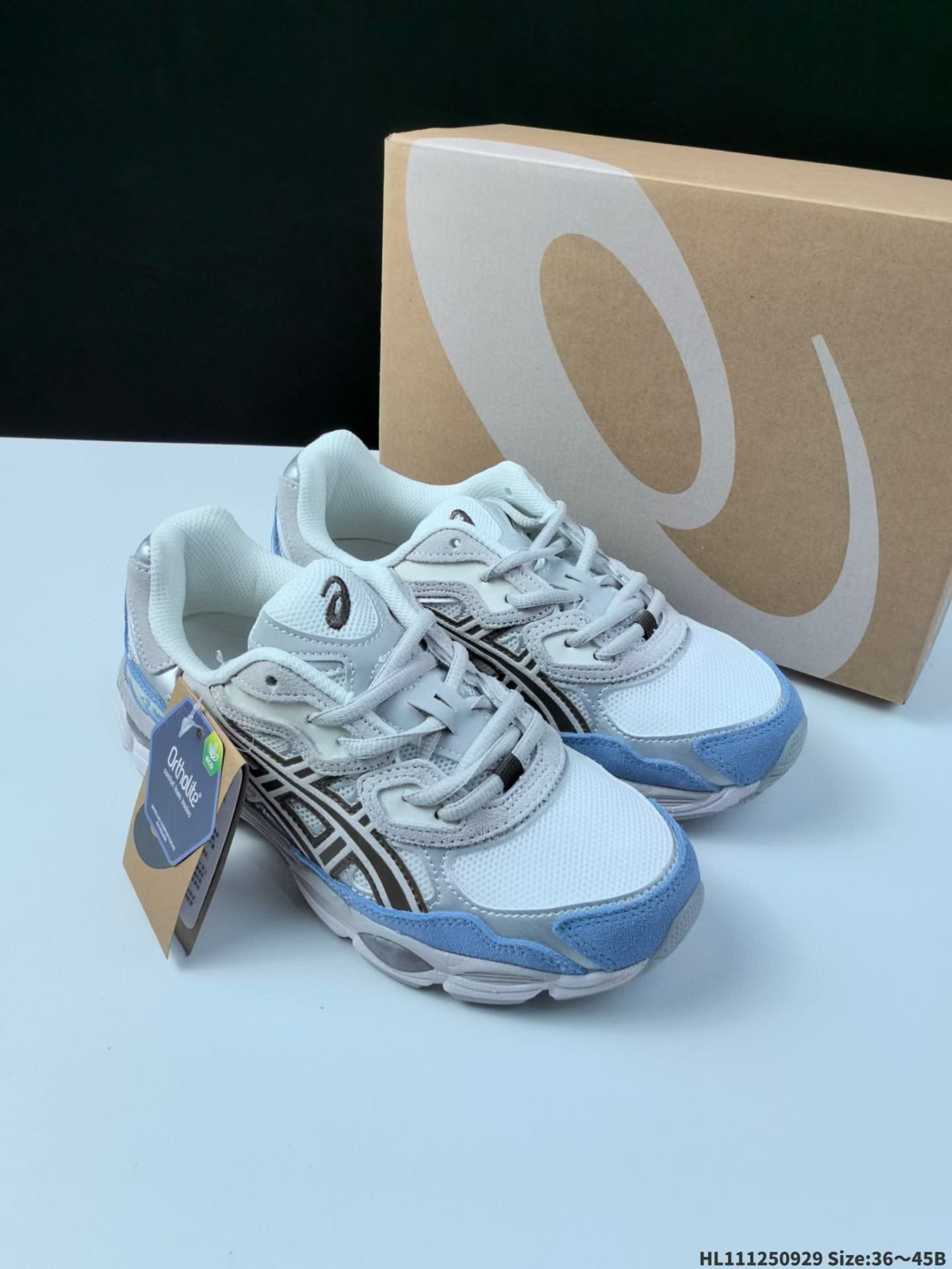 ASICS GEL-NYC CREAM CLOUD GREY BLUE