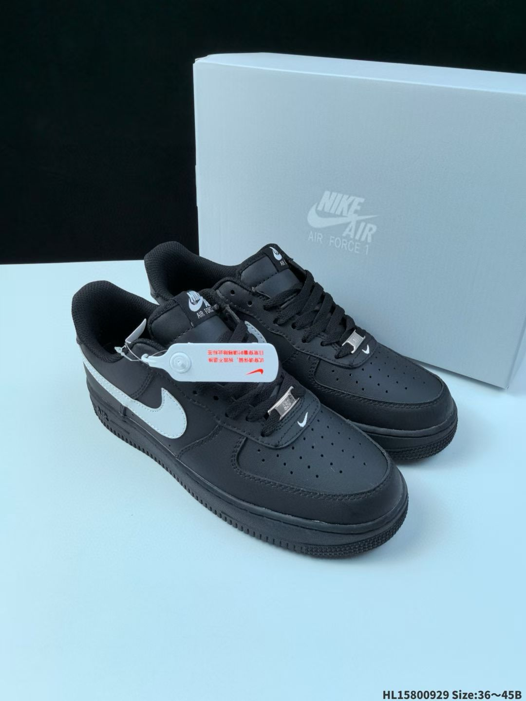 Nike Air Force 1 Low 07 WHITE/BLACKBear Cord Wrap Graffiti Original last