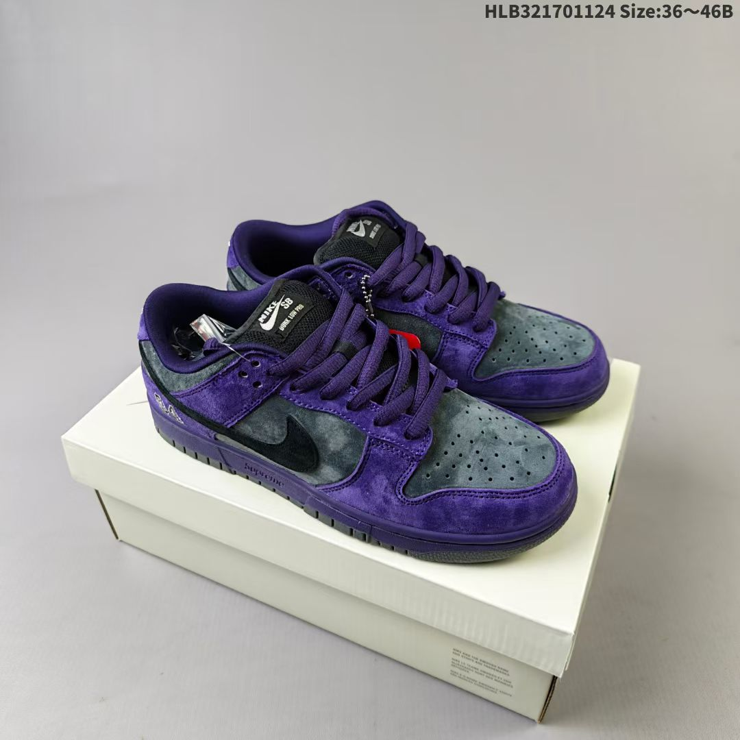 NIKE SB DUNK LOW Dunk Series Nike retro low-help casual sports skateboard shoes Soft and comfortable ZoomAir air cushion
