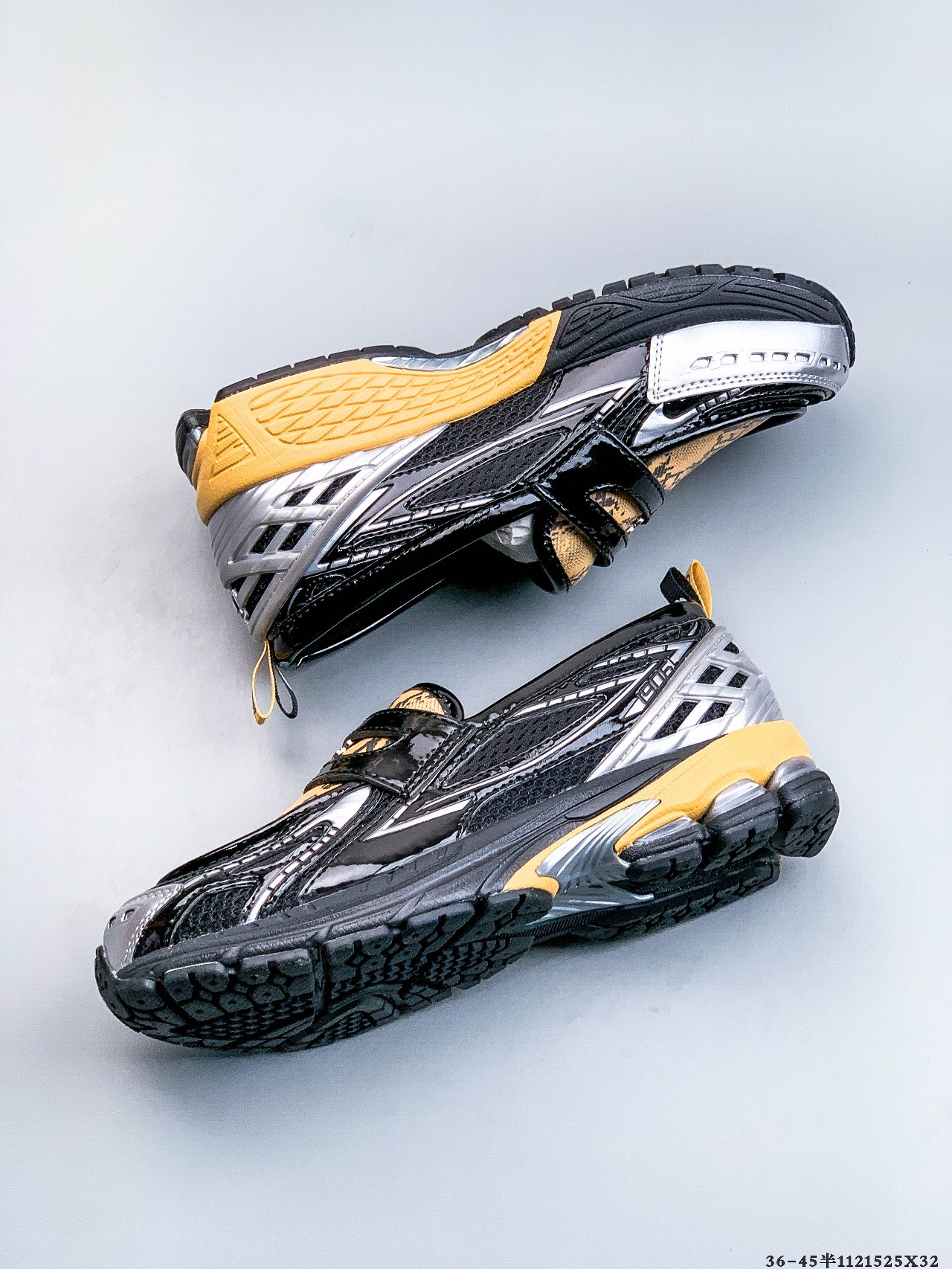 Junya Watanabe MANx New Balance 1906L loafer shoes, combination of calf leather and synthetic leather